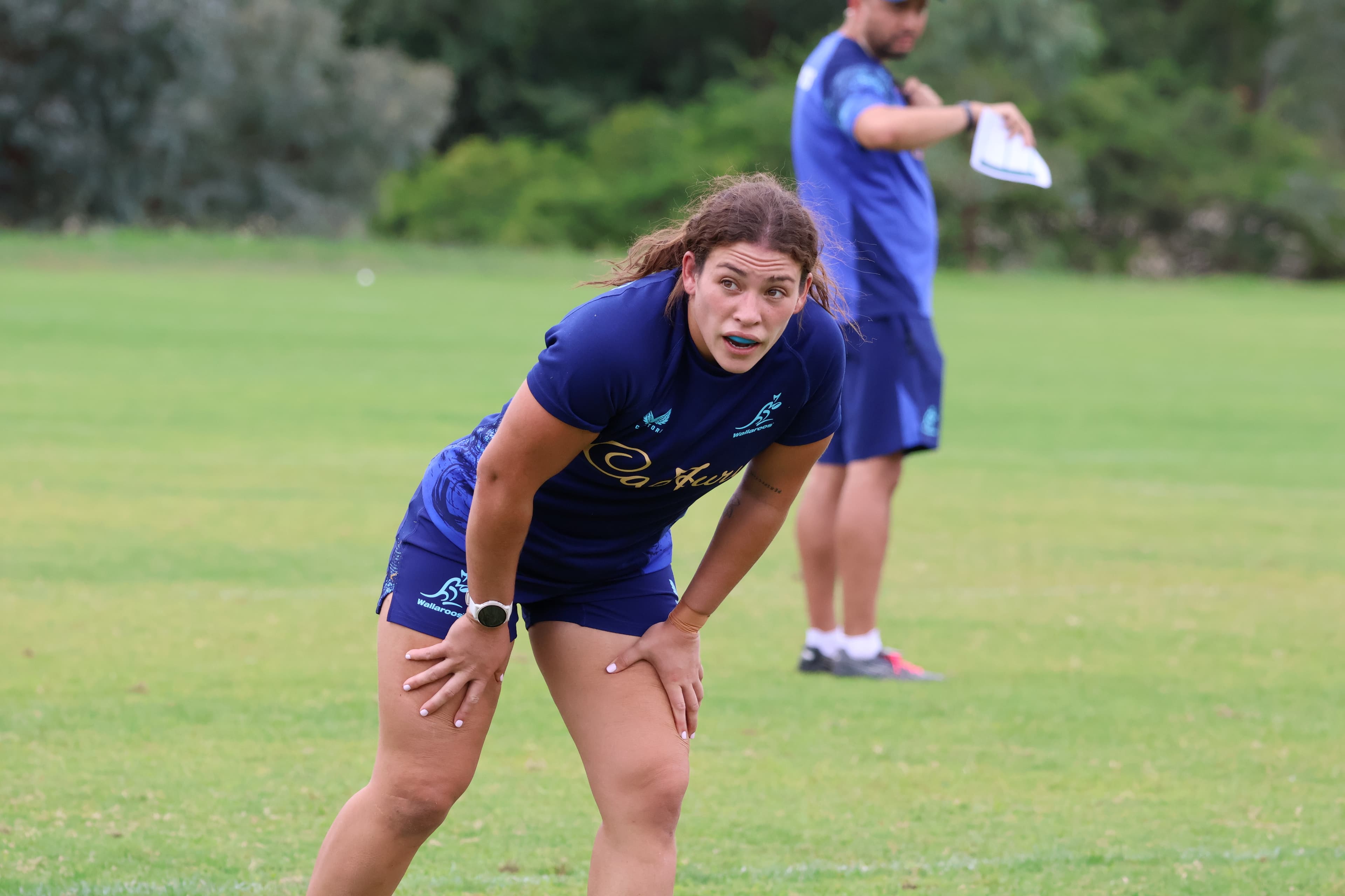 NSW Waratahs hooker Brittany Merlo is ready for another crack at a Wallaroos debut. Photo: Getty Images