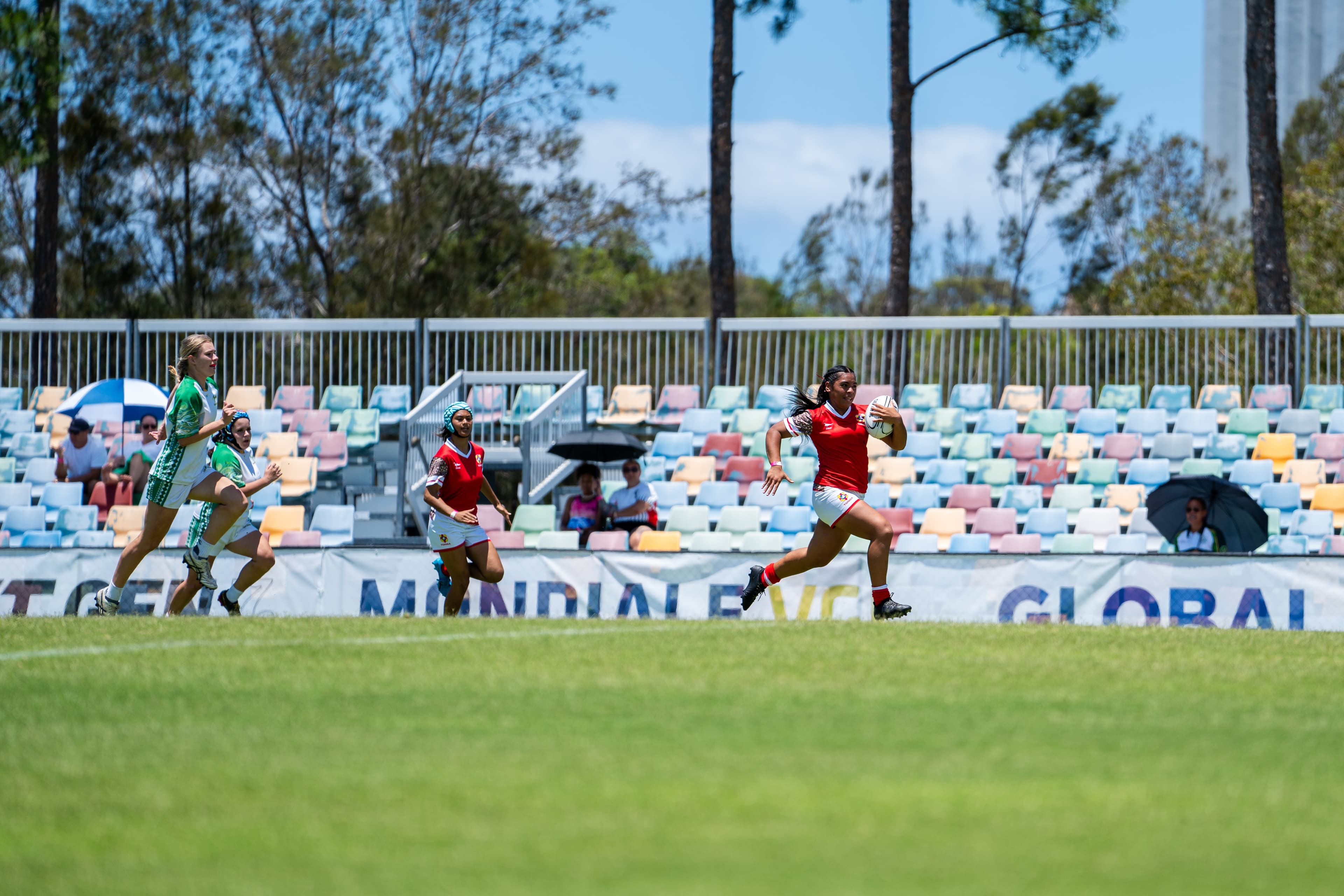 The Tongan team impressed during the group stages before going down in the quarter-finals