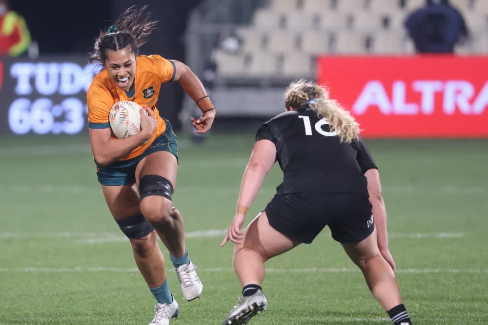 Atasi Lafai's return against England came just 12 months after a serious neck and ankle injury scare. Picture: Getty