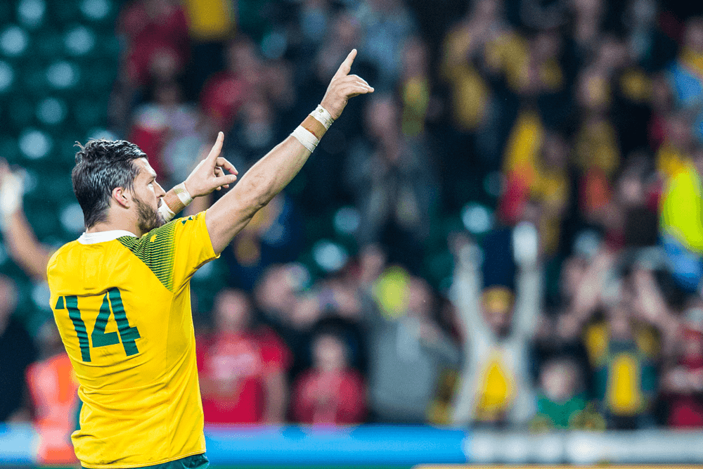 Adam Ashley-Cooper will join the Wallabies squad today. Photo: Getty Images