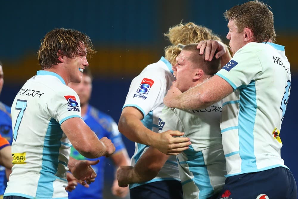 Tom Robertson celebrates winning a penalty. Photo: Getty Images.