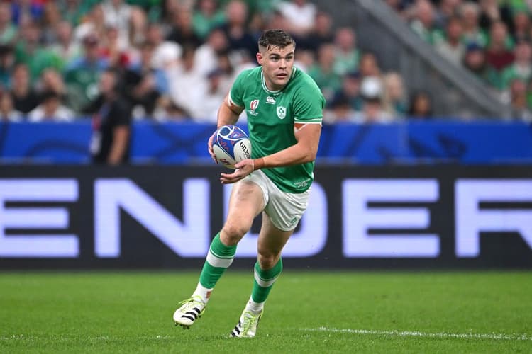 Jack Crowley kicked a record 12 conversions. Source: Getty