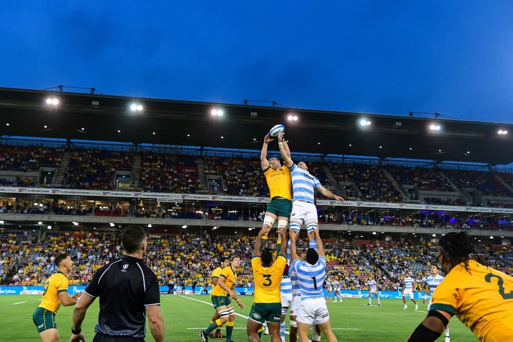 Dave Rennie says attack can still play a strong part in rugby despite defence dominating the game. Photo: Stuart Walmsley/Rugby Australia