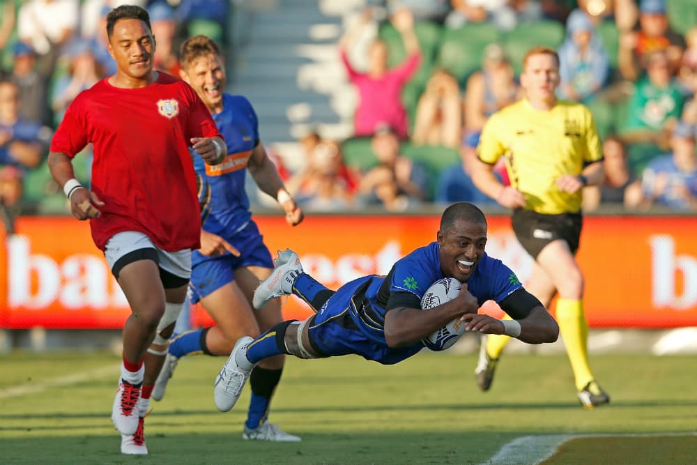 Marcel Brache and the Force have smashed Tonga. Photo: Getty Images