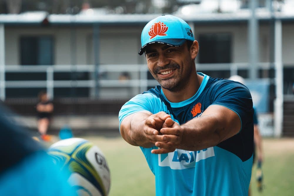 Waratahs flanker Charlie Gamble was playing subbies two years ago. Photo: NSW Rugby/Julius Dimitaga