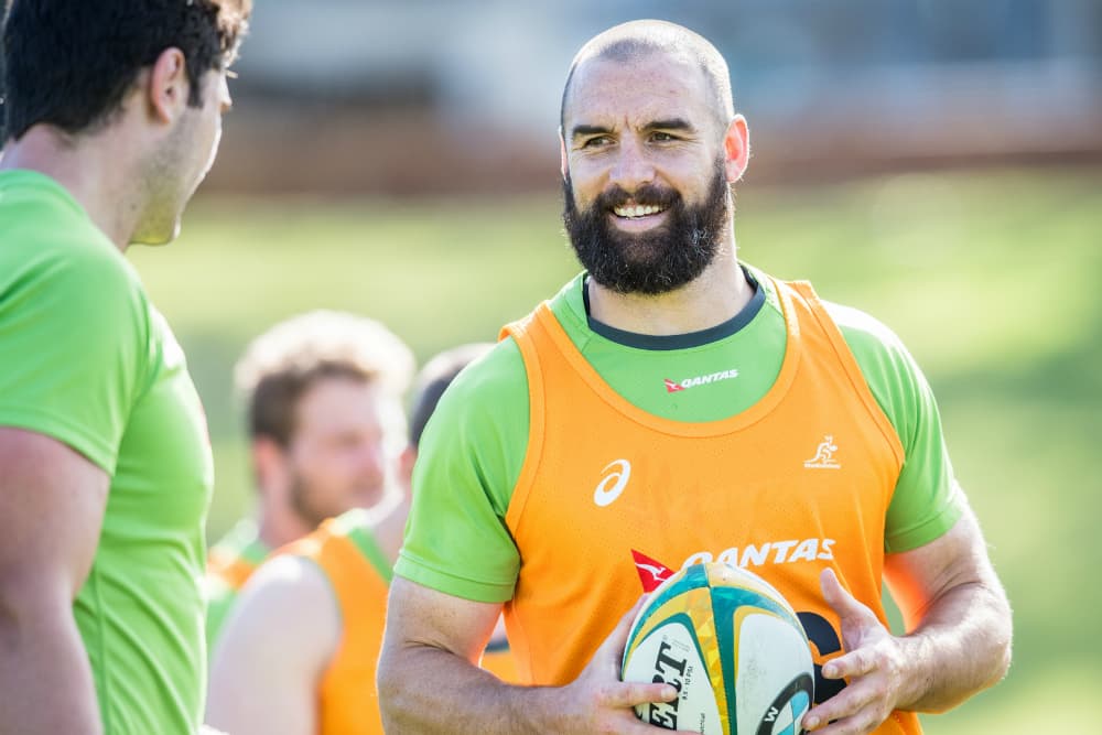 Scott Fardy has been training with the Wallabies in Perth.  Photo: ARU Media/Stu Walmsley