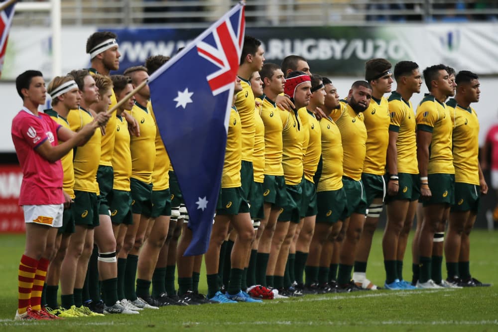 The Junior Wallabies have named their side to face Italy. Photo: AFP