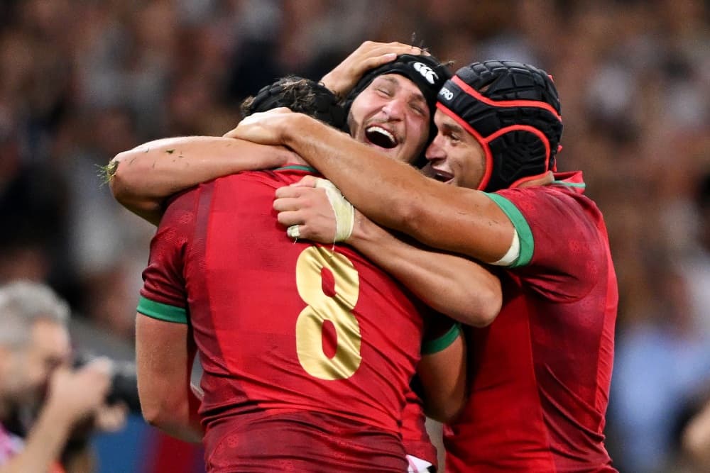 Portugal delivered the upset of the tournament against Fiji. Photo: Getty Images