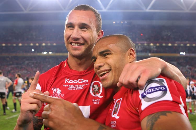 Quade Cooper and Will Genia will likely end their careers together in Japan. Photo: Getty Images