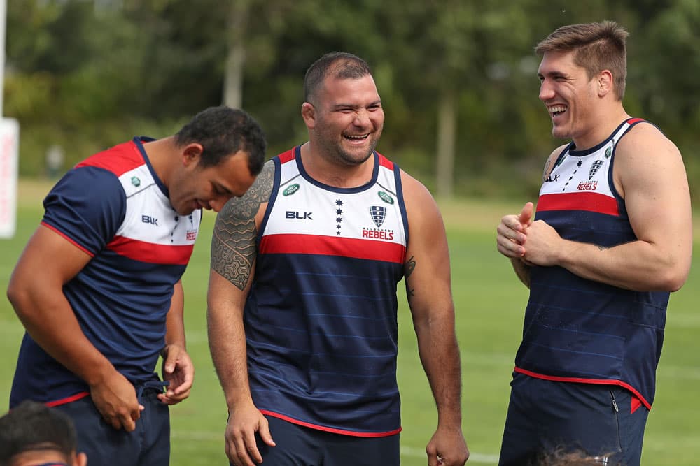 Laurie Weeks has re-signed with the Melbourne Rebels. Photo: Getty Images