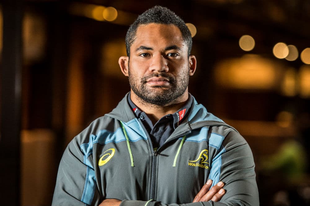 atafu Polota-Nau says England has woken the Wallabies out of slumber. Photo: ARU Media/Stu Walmsley