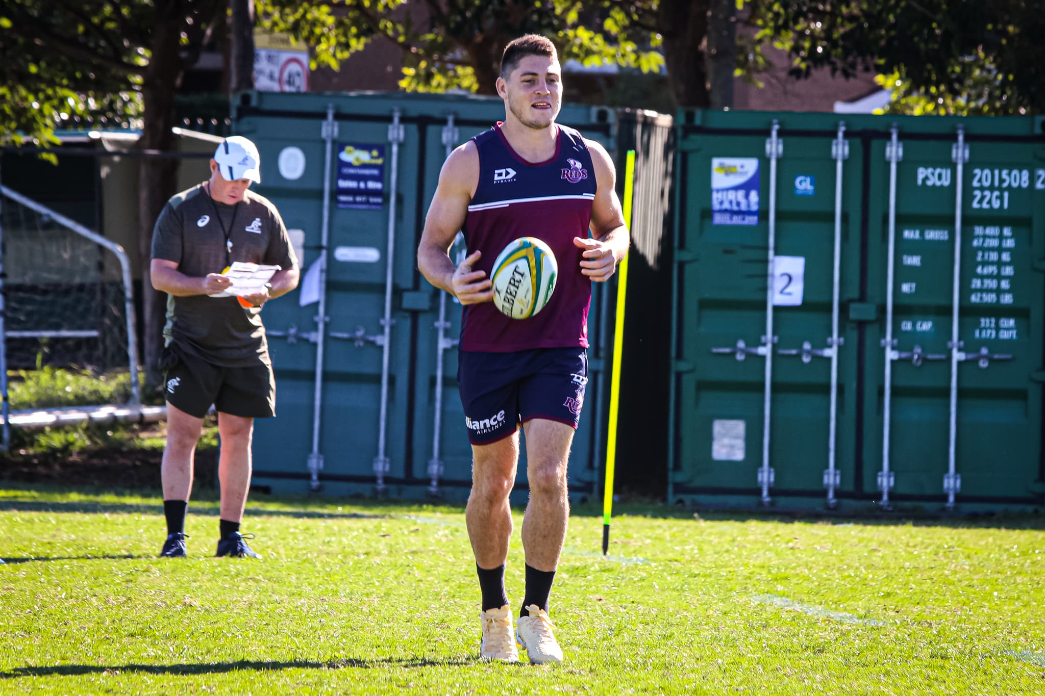 James O'Connor trains during Wallabies camp. Photo: Andrew Phan/Wallabies media
