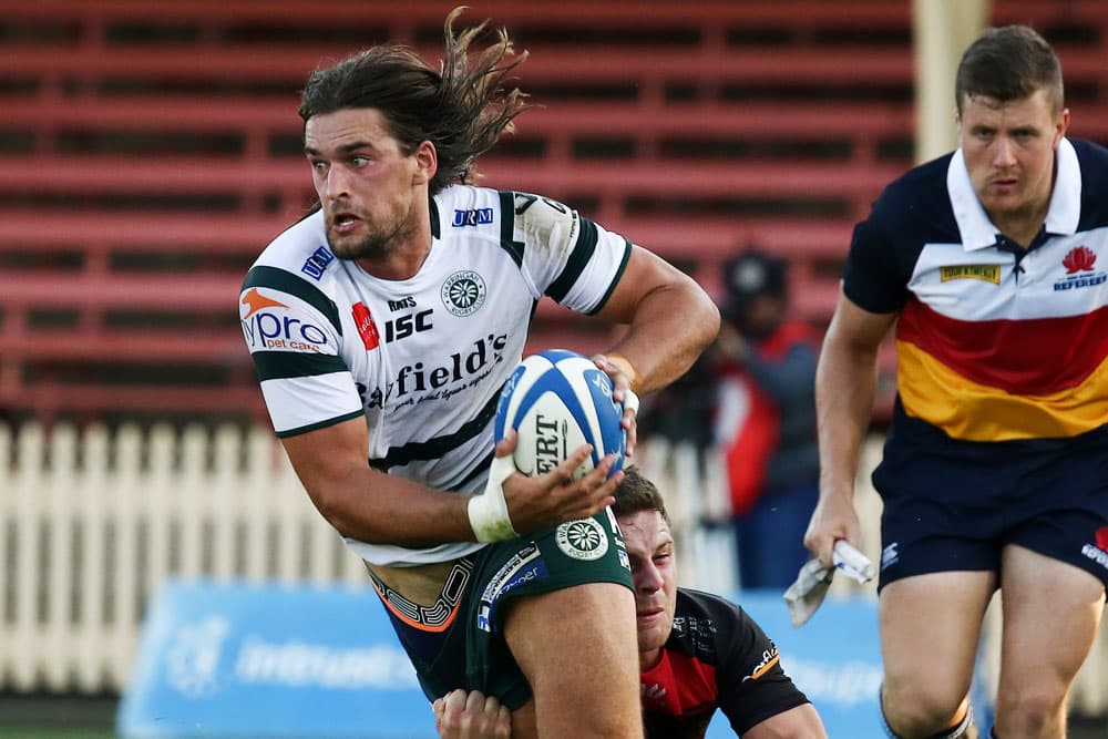 Former Waratah Harry Jones in action for Warringah. Photo: Karen Watson