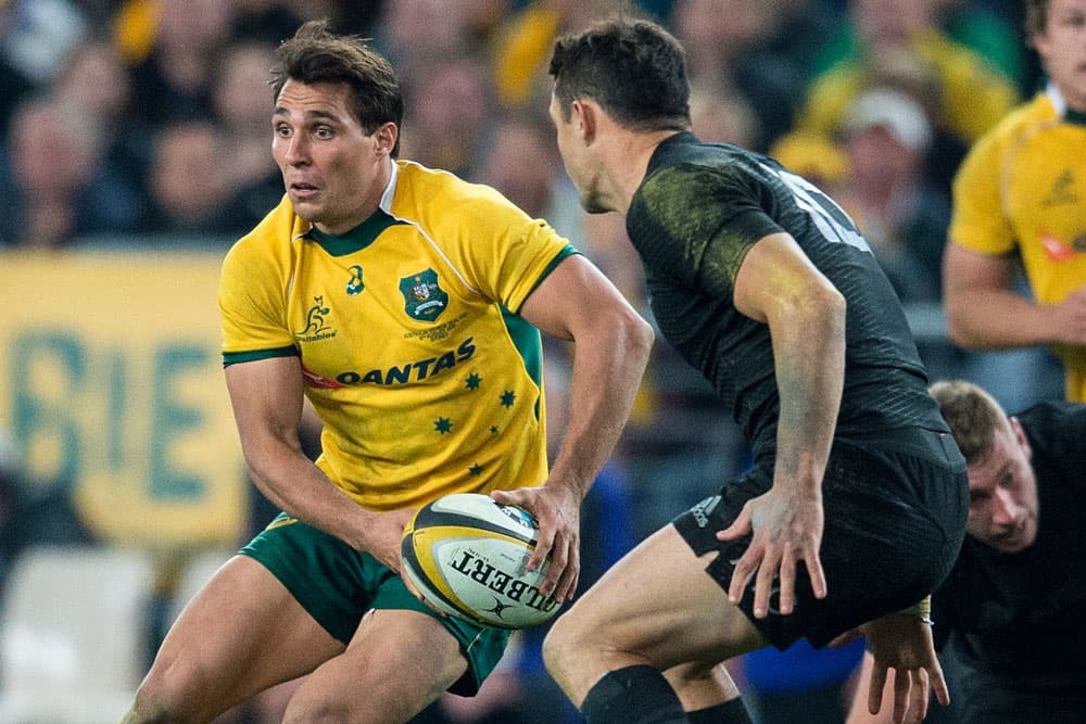 Who will be the halves in the opening Bledisloe? Photo: ARU Media/Stu Walmsley