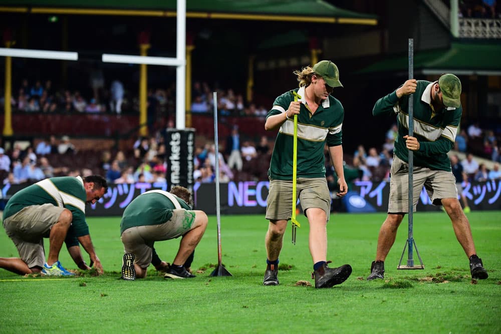 The Waratahs are confident the SCG will hold up against the Crusaders. Photo: RUGBY.com.au/Stuart Walmsley