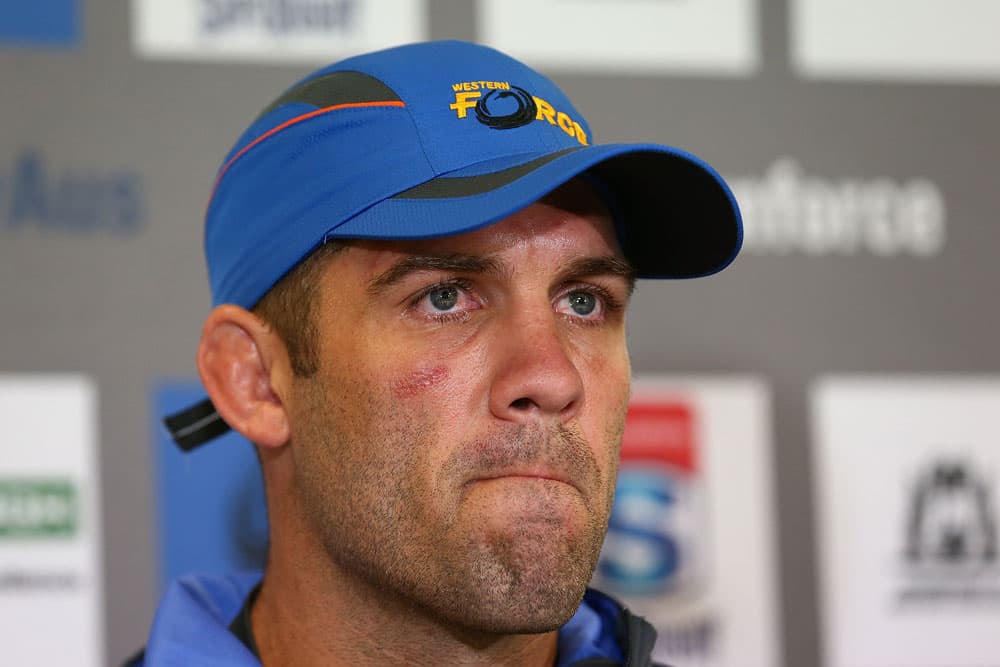Matt Hodgson has hit out at Rugby Australia in a Facebook post. Photo: Getty Images