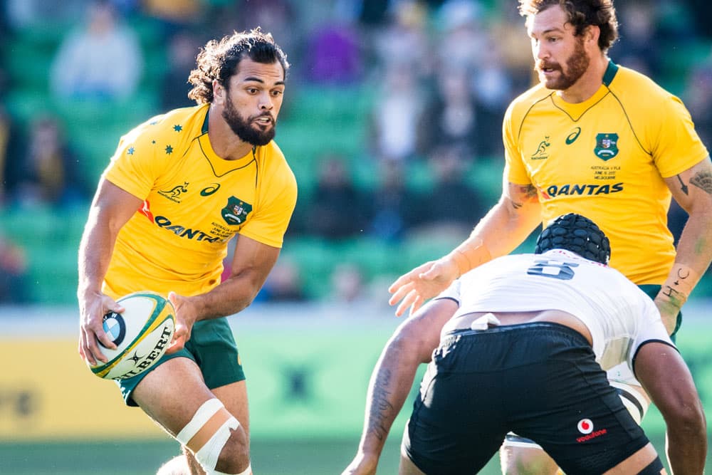 Karmichael Hunt stepped up on debut. Photo: RUGBY.com.au/Stuart Walmsley
