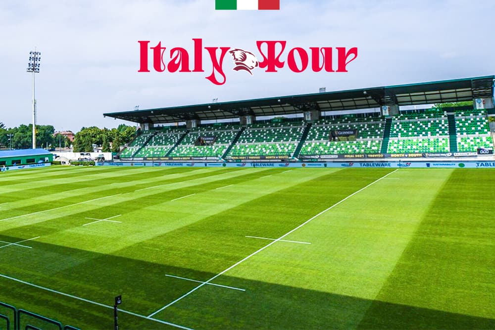 Dates locked in...the Queensland Reds will tour Italy for two games in November