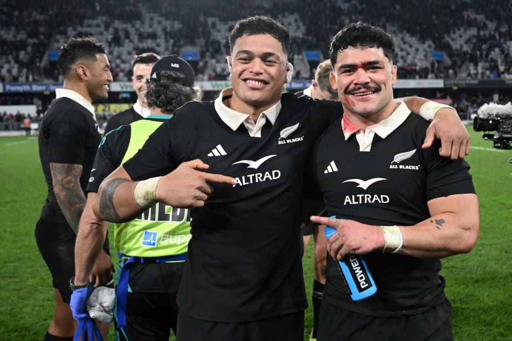 Scott Robertson was impressed with the debutants in the win over France. Photo: Getty Images