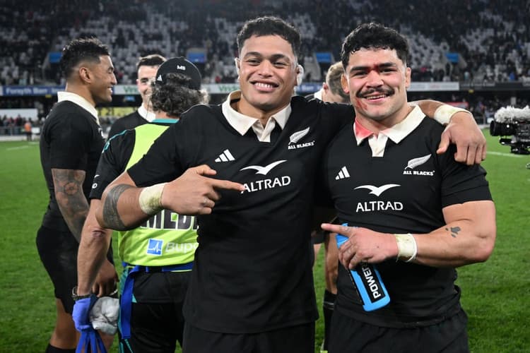Scott Robertson was impressed with the debutants in the win over France. Photo: Getty Images