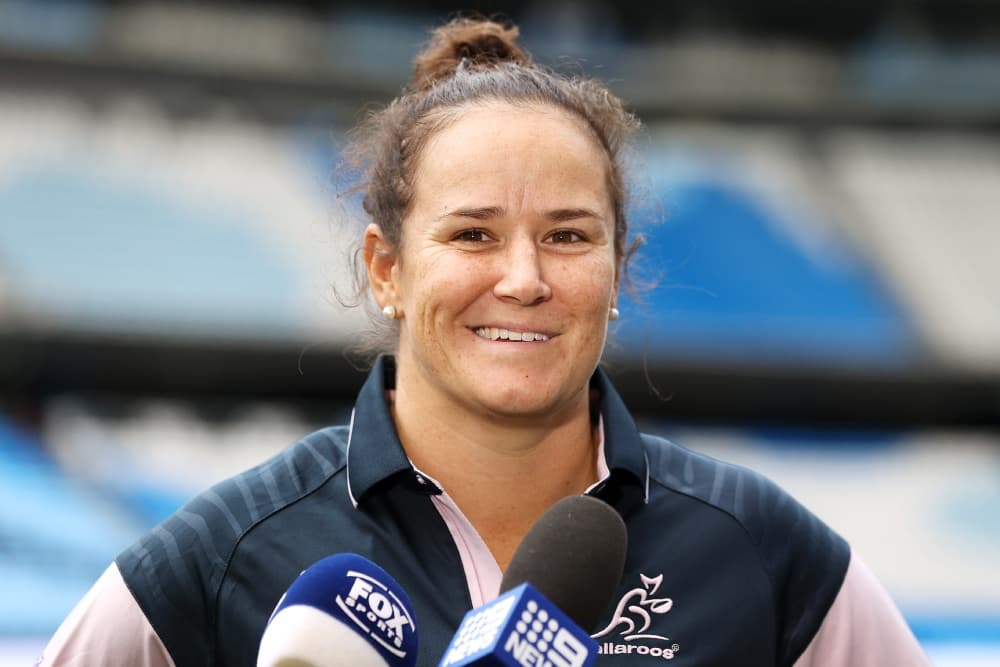 Shannon Parry has confirmed her retirement from Rugby. Photo: Getty Images