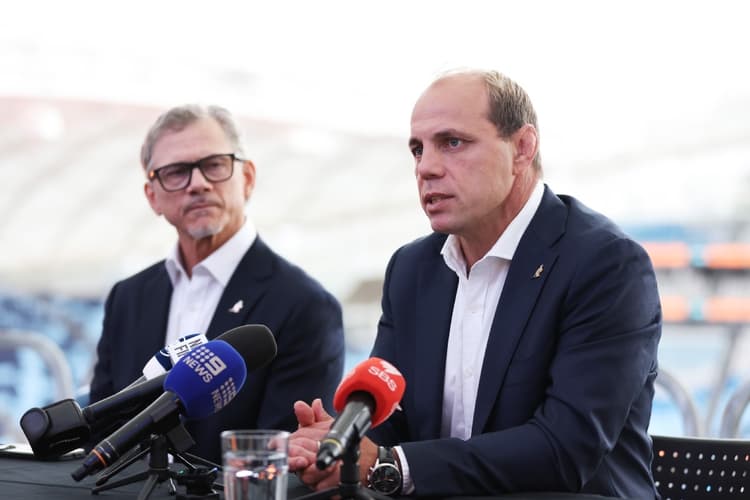 The Wallabies are settled on the coaching situation for the future. Photo: Getty Images
