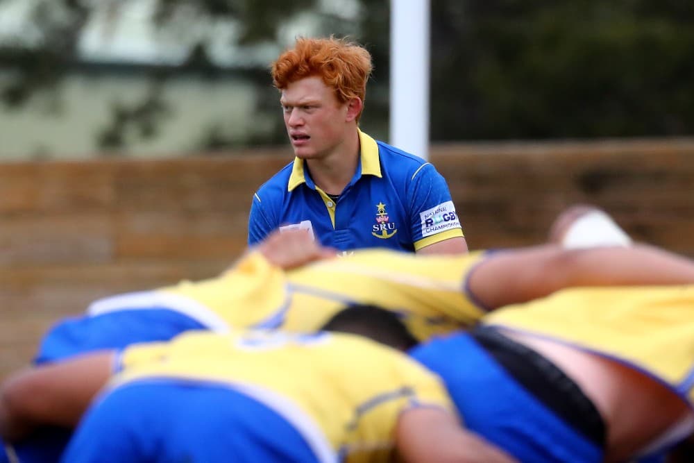 Tane Edmed playing for Sydney City during the last iteration of the U19 Championships. Photo: Getty Images