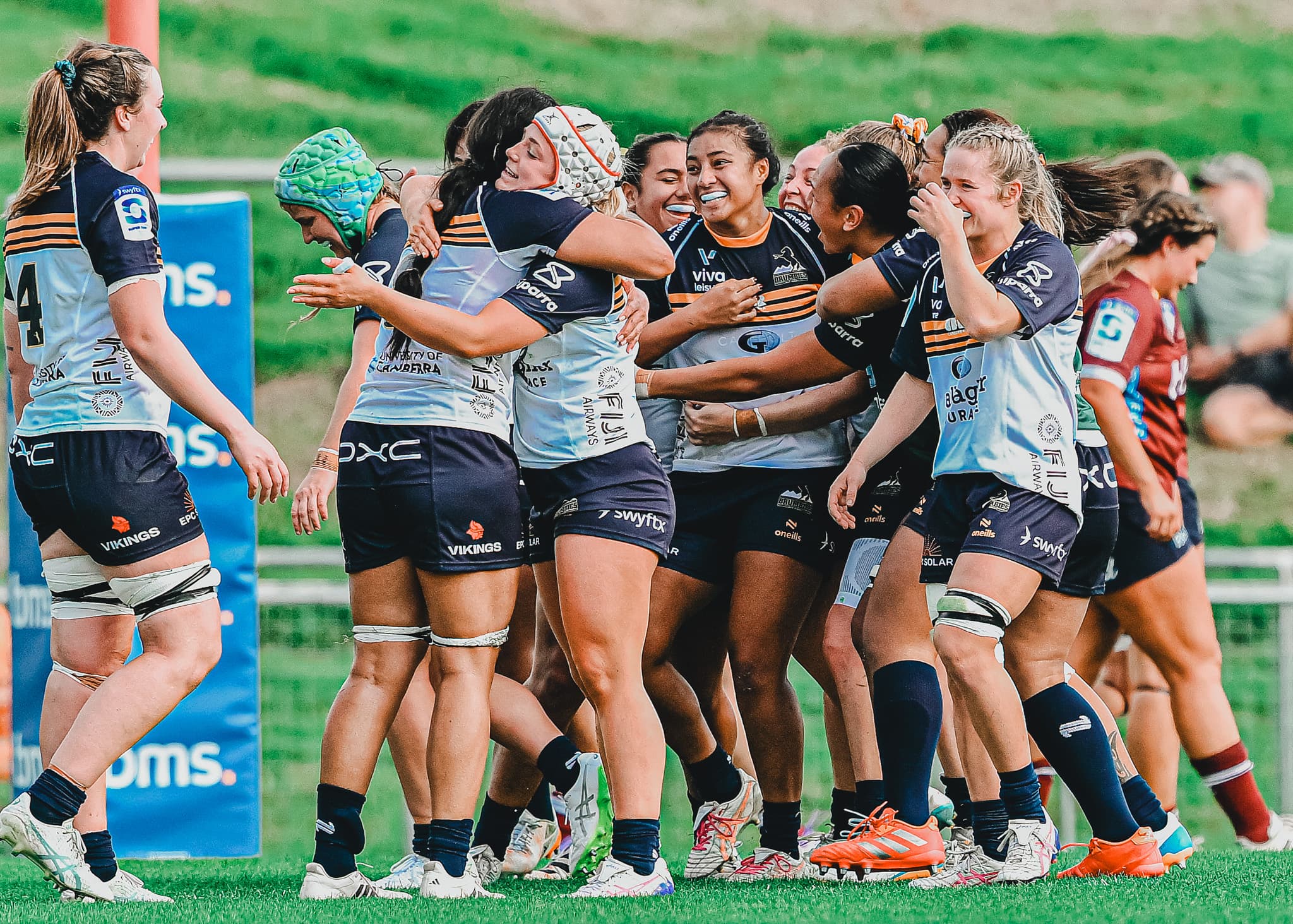 The ACT Brumbies have posted their first Super Rugby Women's win since 2024. Photo: Getty Images