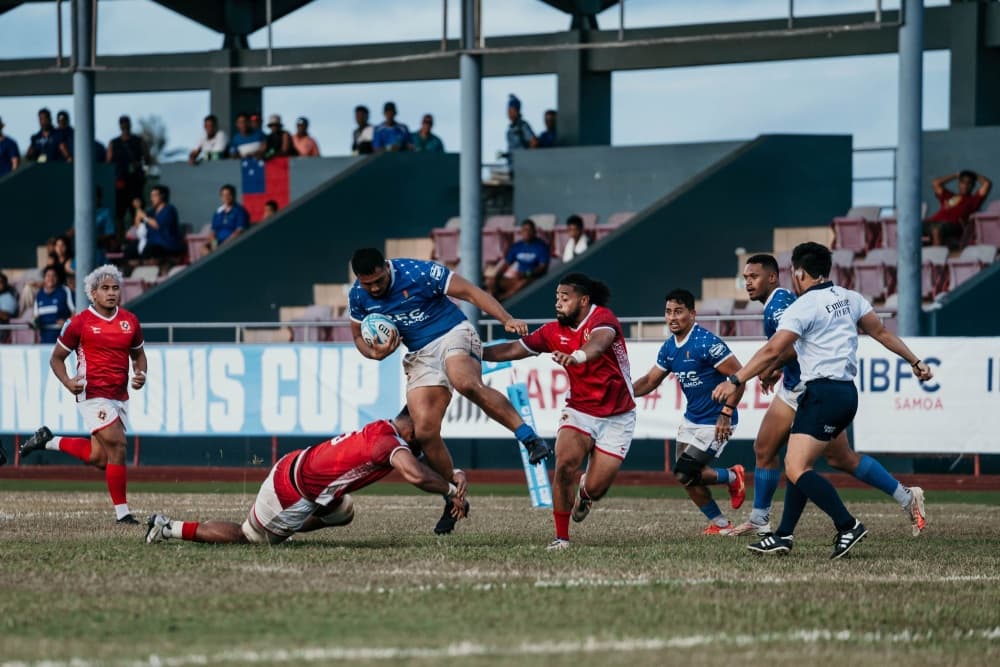 Samoa outclassed Tonga in the second round of the Pacific Nations Cup. Photo: World Rugby