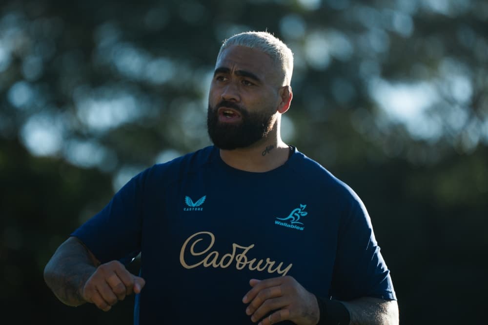 Lukhan Salakaia-Loto reflects on his return to the Wallabies set-up. Photo: Alfred Naupato/Wallabies Media