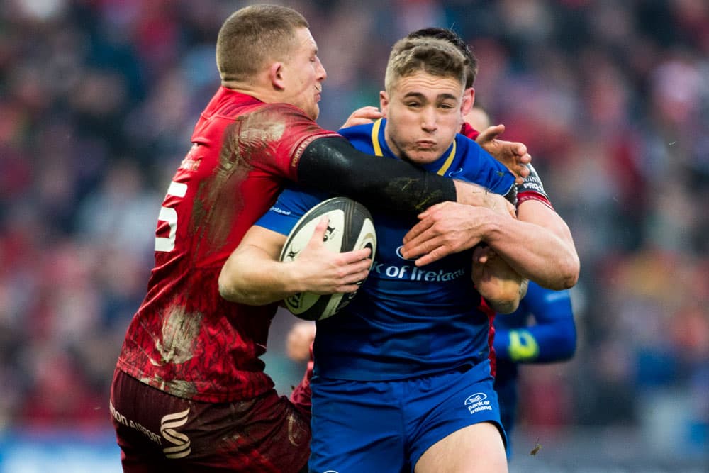 "Jordan Larmour has impressed Ireland coach Joe Schmidt. Photo: AFP"