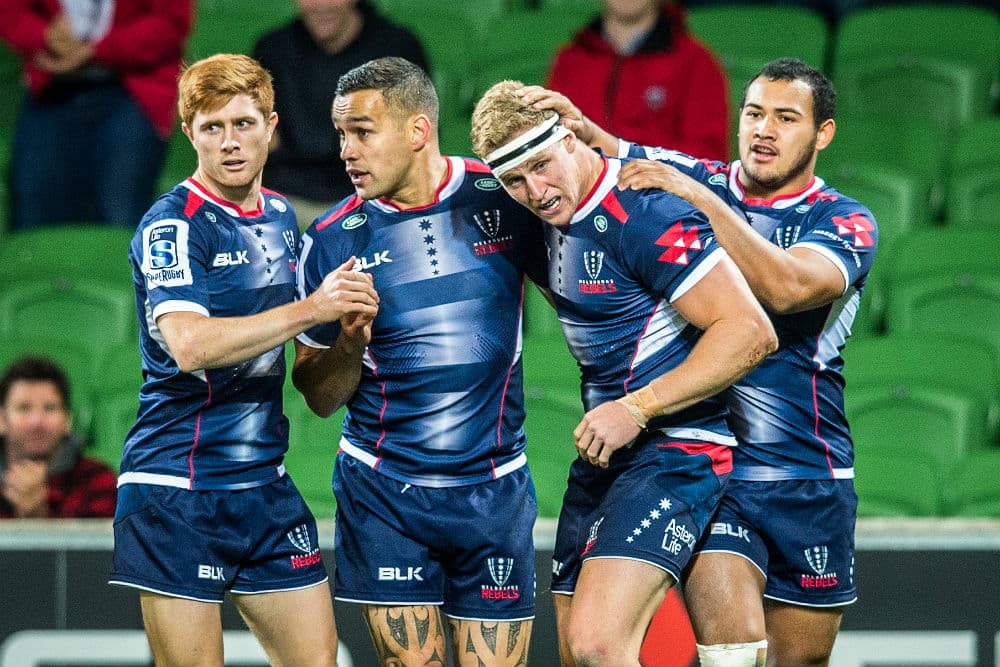 Round nine Team of the Week features loads of Rebels. Photo: ARU Media/Stu Walmsley