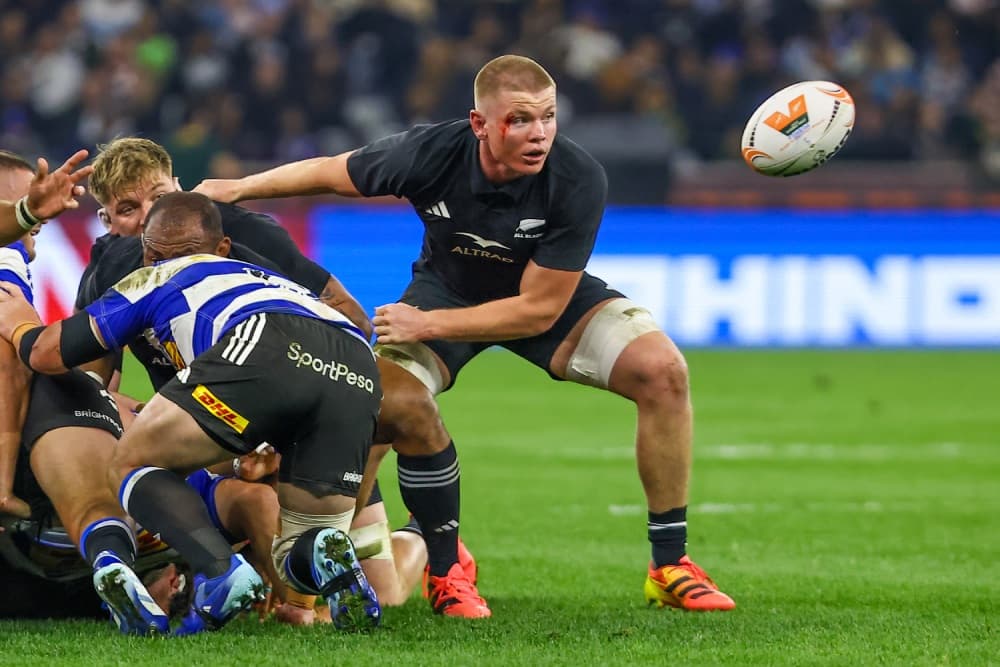 Anton Segner is the latest All Black going home due to injury. Photo: Getty Images
