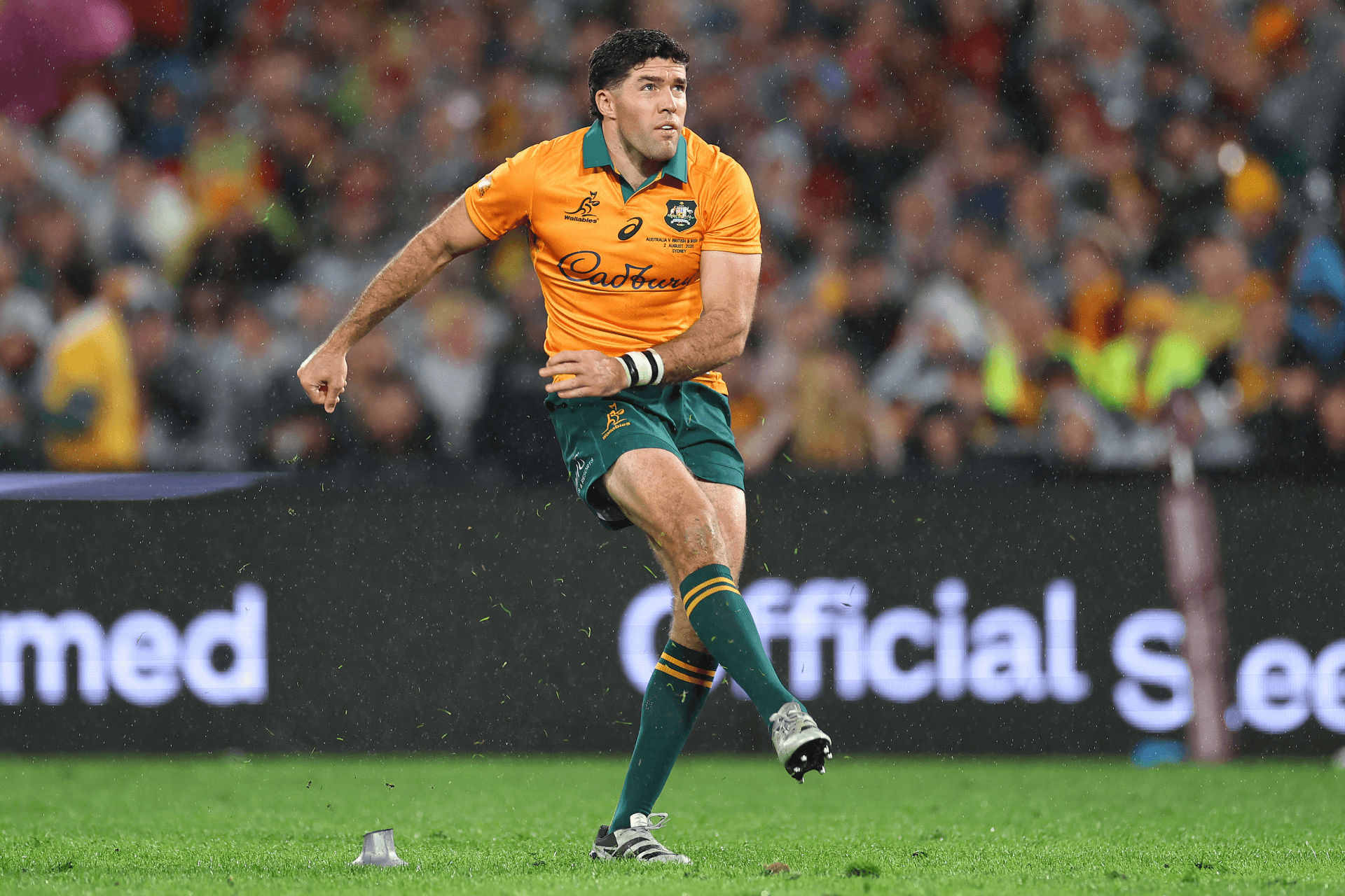 Ben Donaldson is the latest Wallabies flyhalf struck down by injury after being ruled out of the Wallabies' Test against France. Photo: Getty Images