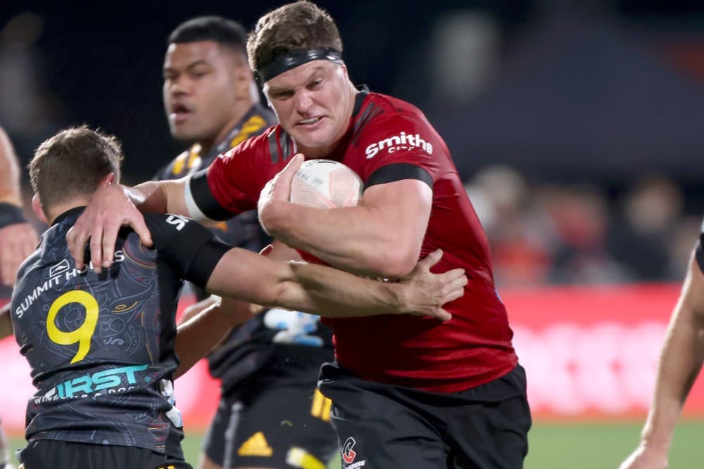 Scott Barrett returns for the Crusaders. Photo: Getty Images