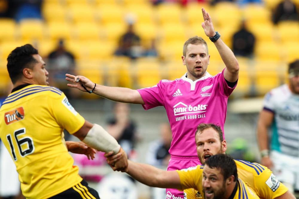 Leading Australian referee Angus Gardner. Photo: Getty Images