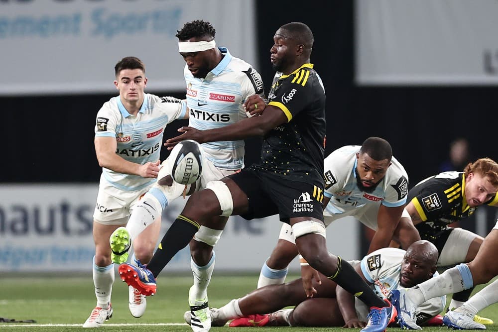 Racing 92 owner Jacky Lorenzetti has lashed out at Siya Kolisi after their defeat to Bordeaux. Photo: AFP 