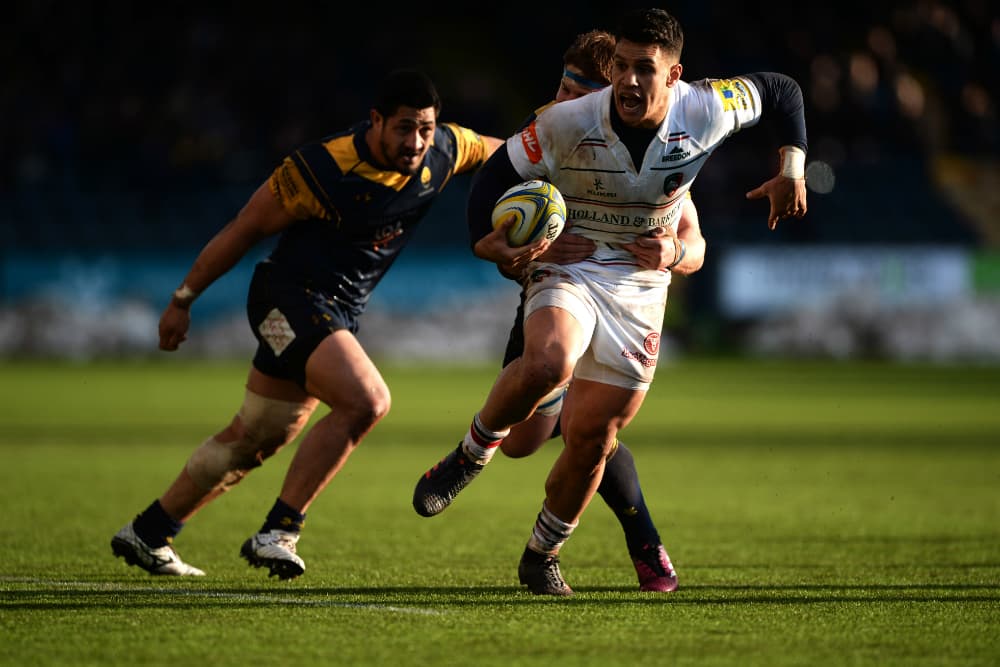 Matt Toomua steered Leicester to a big win at flyhalf. Photo: Getty Images