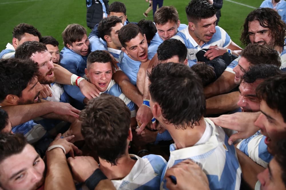 Argentina coach Michael Cheika has made two changes to his starting XV to play against Wales. Photo: Getty Images