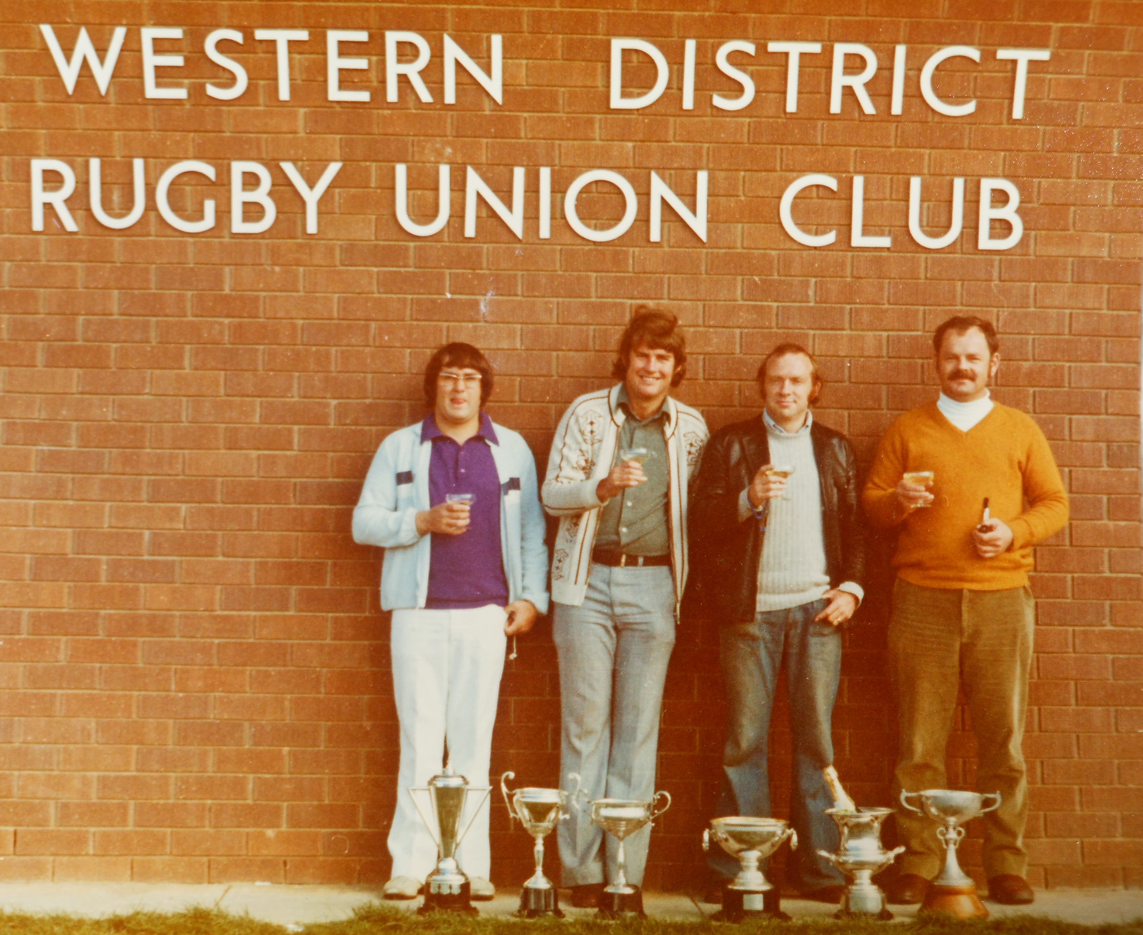 Wests 1974 coaches during their run of seven straight premierships.