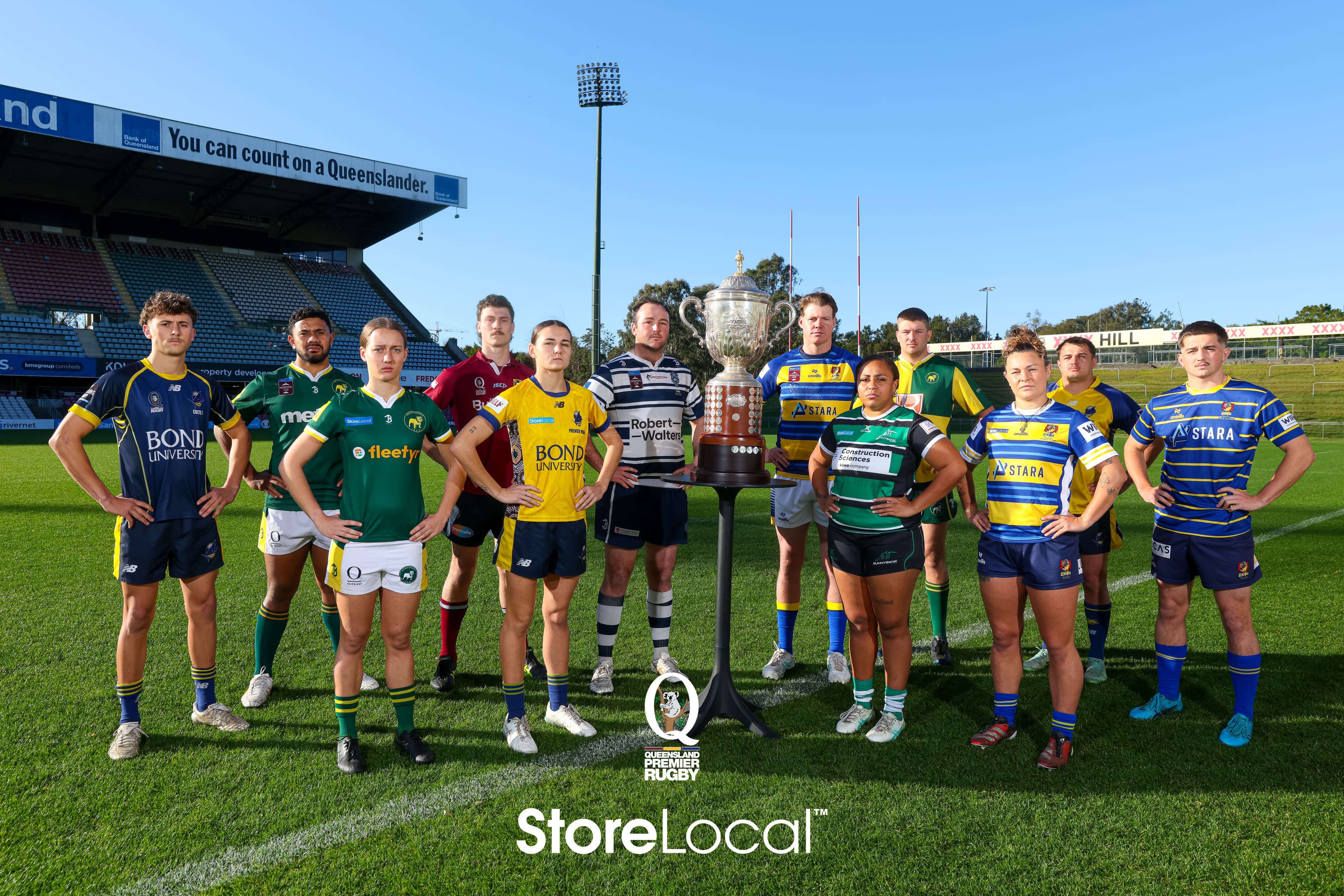 The StoreLocal Hospital Cup is the pinnacle of finals footy as the men, women and Colts 1 reps of our semi-final clubs gathered at Ballymore Stadium today.