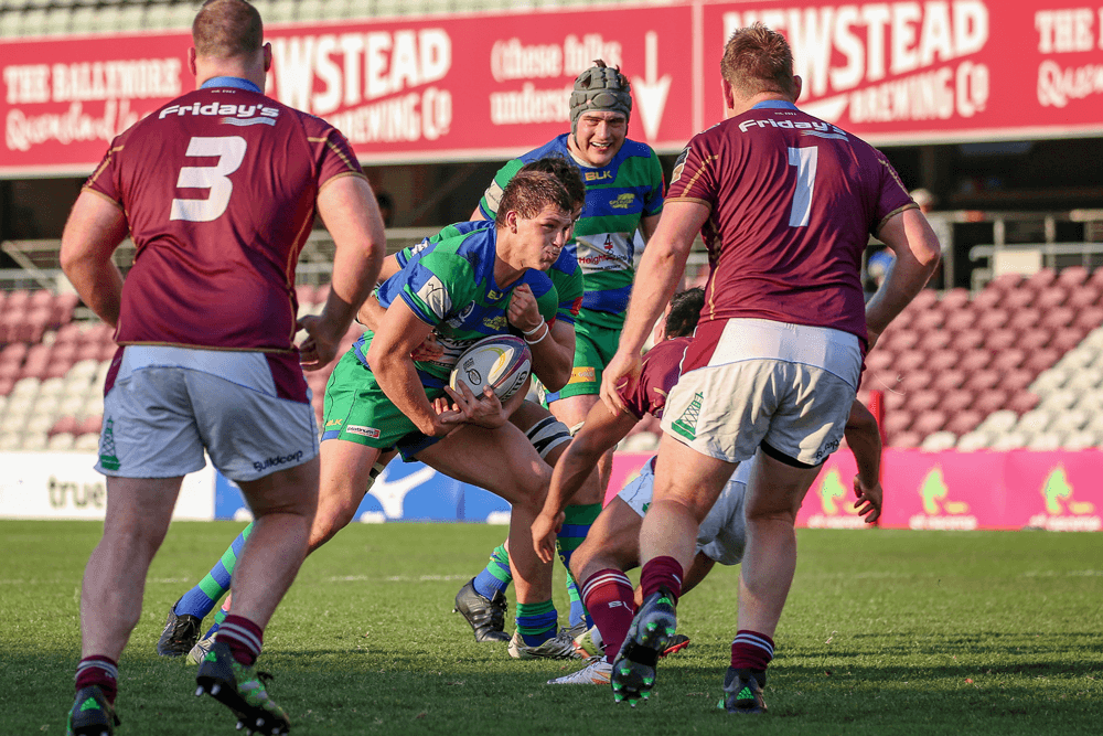 Tom Kibble in action for GPS. Photo: QRU Media/Brendan Hertel