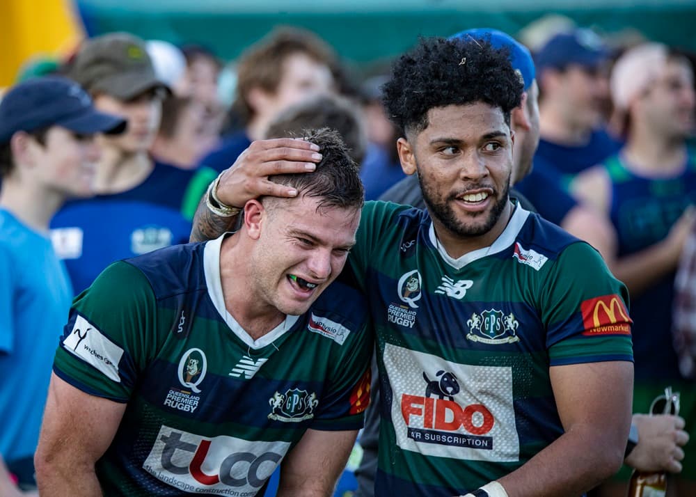 A Jason Hofmeyr conversion after the siren sealed a dramatic victory for GPS. Photo: QRU Media/Brendan Hertel.