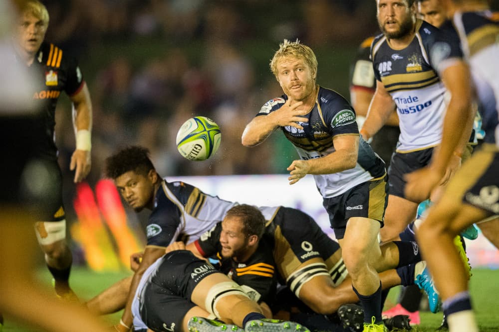 Matt Lucas will face his brother Ben as a direct opponent on Saturday. Photo: RUGBY.com.au/Stuart Walmsley
