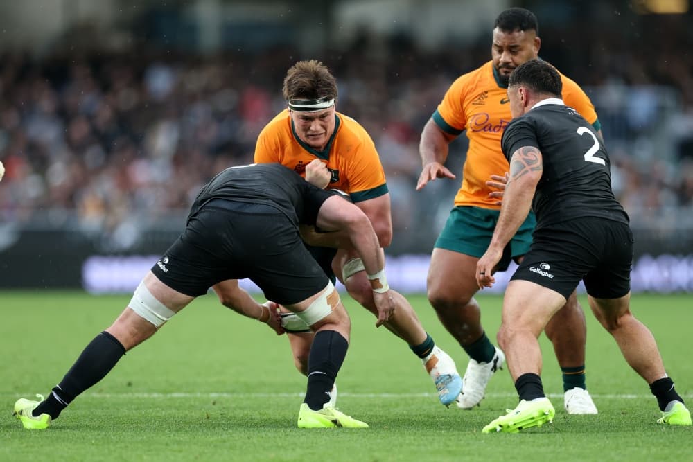 Tom Hooper and the overseas-based Wallabies are ready to go for next week despite late finishes to their club seasons. Photo: Getty Images