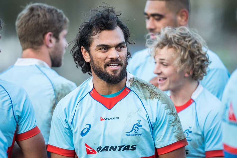 Karmichael Hunt made his Test debut against Fiji. Photo: RUGBY.com.au/Stuart Walmsley