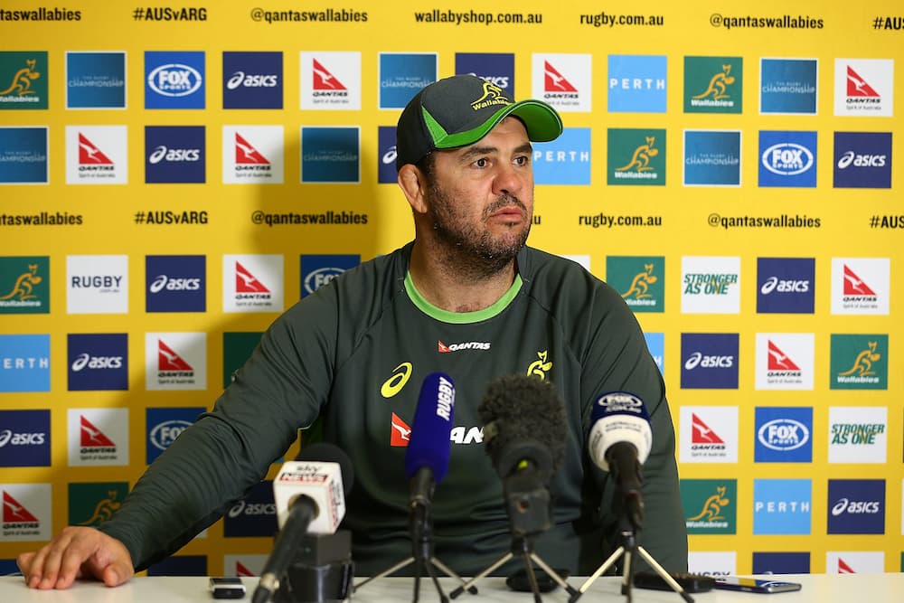 Cheika ain't handing out jersey, but Marika is "obviously a talent" Photo: Getty Images