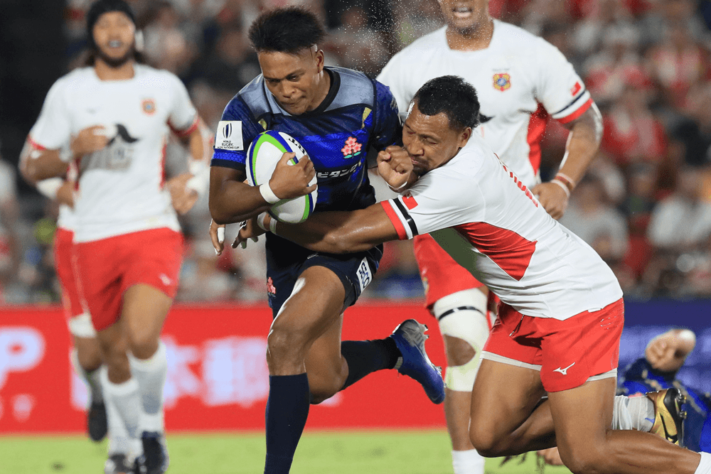 Japan had a big win over Tonga. Photo: AFP