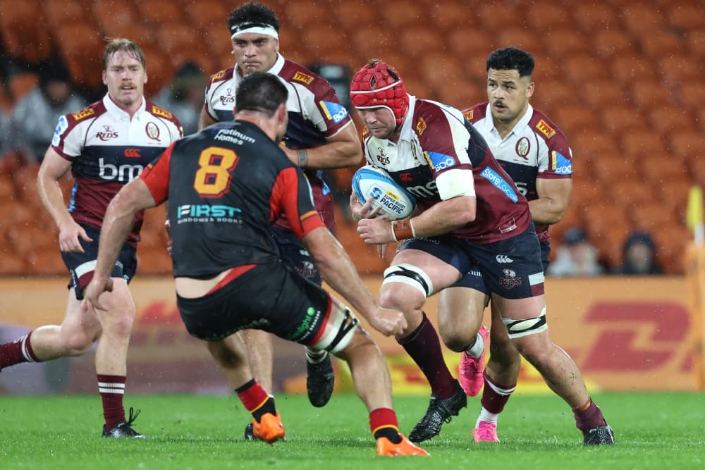Super Rugby Pacific has confirmed 2025 has had faster games, more tries and bigger crowds. Photo: Getty Images