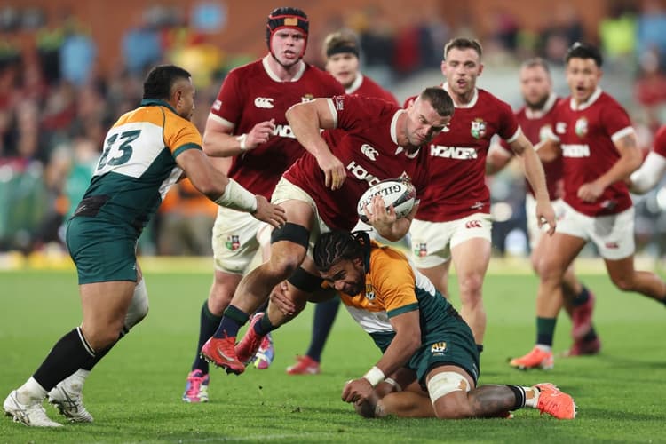The British & Irish Lions were a class above the AUNZ Invitational XV. Photo: Getty Images